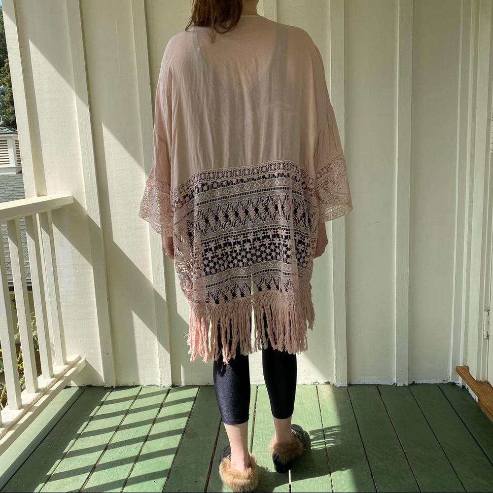 Beautiful Pink Blonde Robe